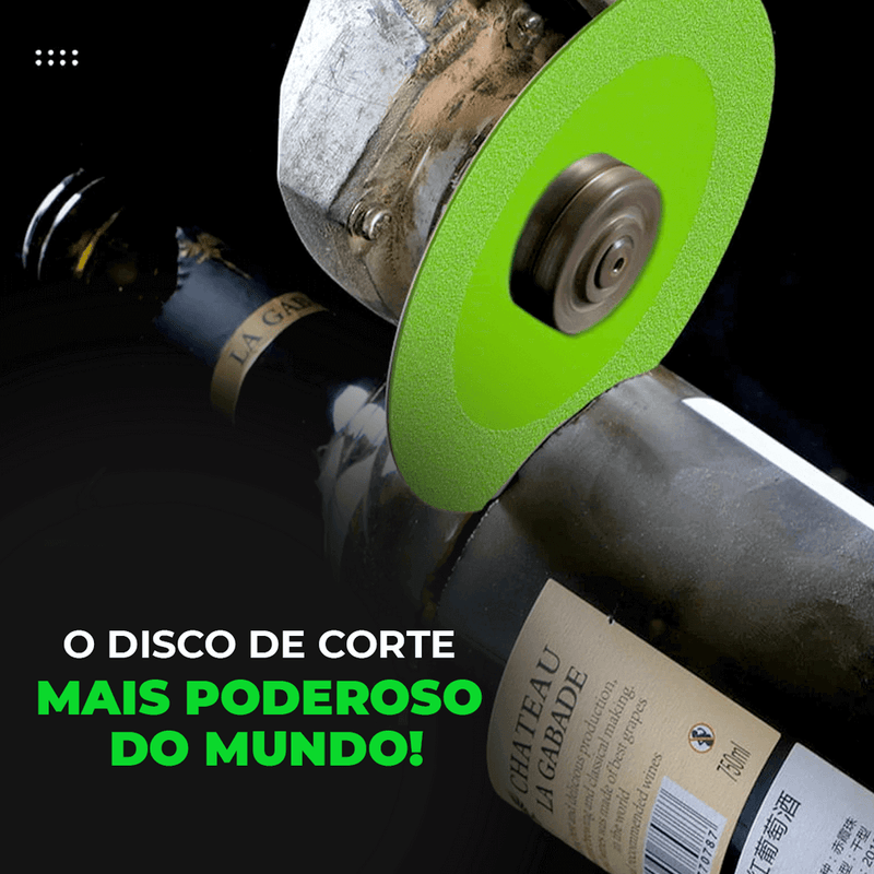 DiamondCut Pro - Disco de Corte de Vidro de Alta Precisão