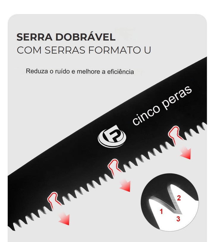 Serra Dobrável de Poda TurboCut