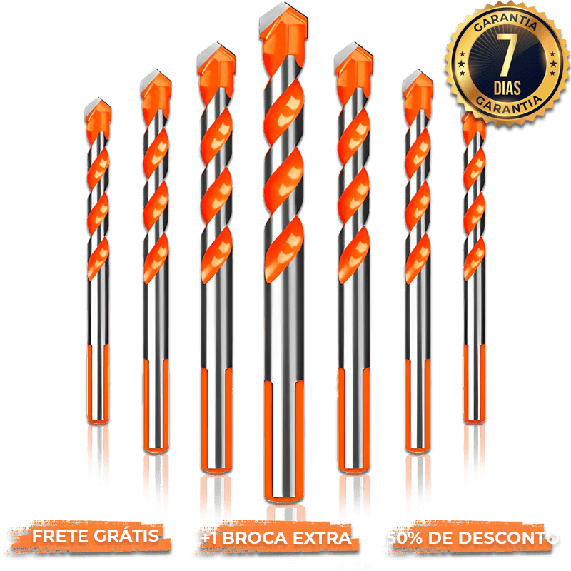 Kit de Brocas Masterdrill - 10 pçs (5x6mm/ 5x8mm)