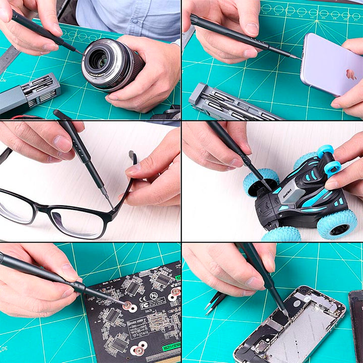 MultiTools® - Kit de Chaves 44x1 (Ponta Magnética)