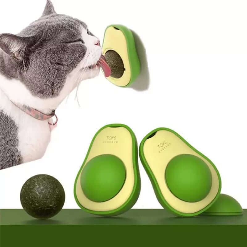 AvocadoCat - Brinquedo com Catnip para Gatos