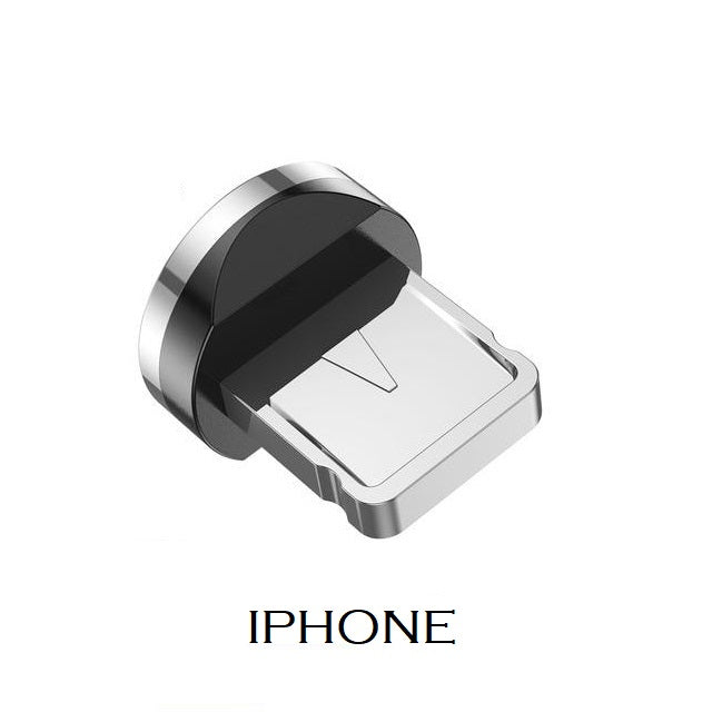 plug magnético para cabo usb - iphone e android - micro - tip c