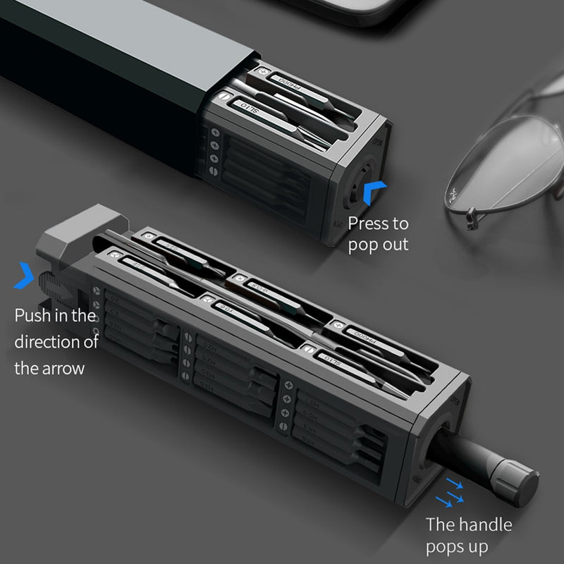 MultiTools® - Kit de Chaves 44x1 (Ponta Magnética)