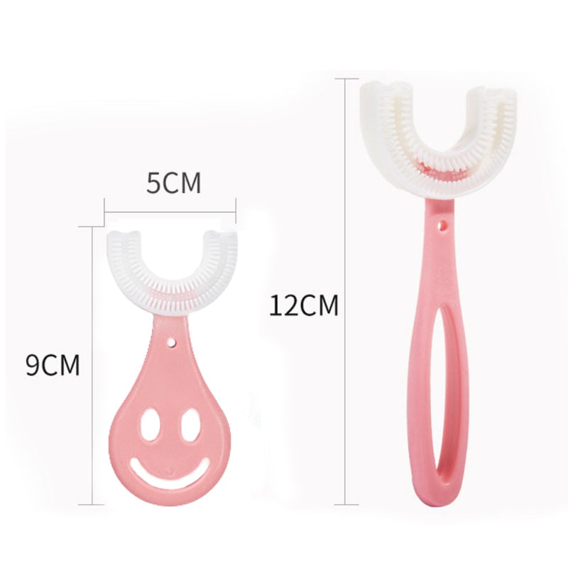 Escova de Dente Infantil em U - Baby Tooth®