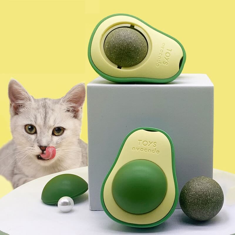 AvocadoCat - Brinquedo com Catnip para Gatos