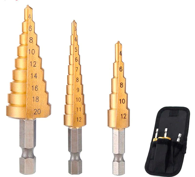 Broca Escalonada de Titânio - Ultradrill